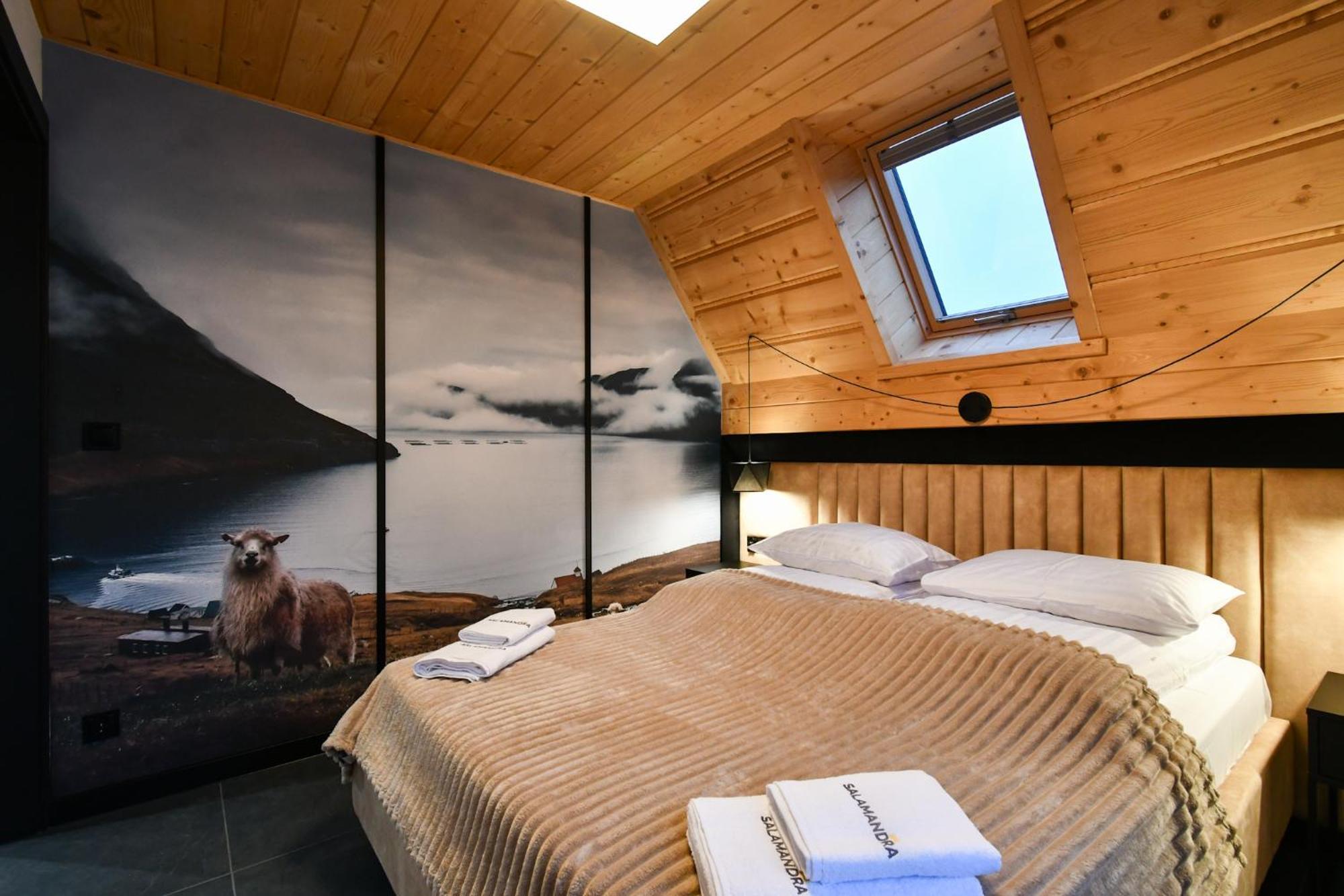 Salamandra Spa Jacuzzi, Sauny, Teznia, Panorama Tatr コシチェリスコ エクステリア 写真
